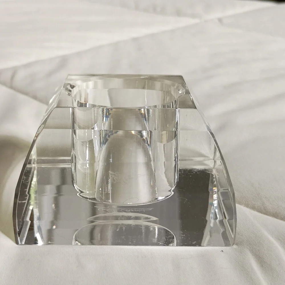 Signed Oleg Cassini‎ candleholder